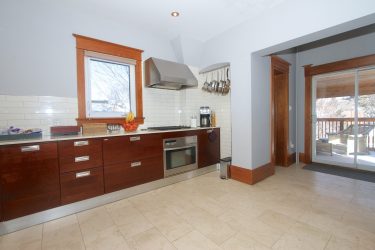 209 Oakmount Road - Kitchen Facing Backyard