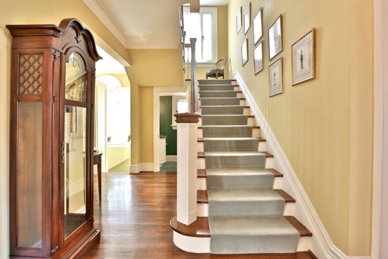 229 Douglas Drive - Pre-Renovation Staircase