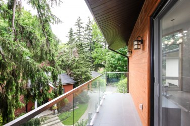 256 Martin Grove Road - Master Bedroom Balcony