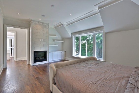 491 Glengarry Avenue - Master Bedroom From Bed