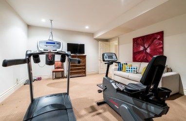 88 Wychwood Park - Basement Fitness Room