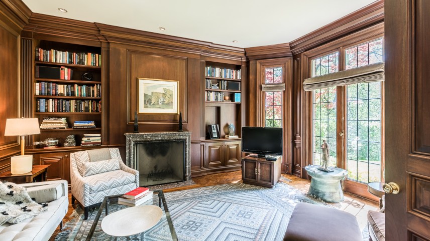 88 Wychwood Park - Oak Panelled Library